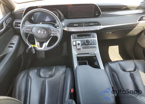 2022 Hyundai Palisade Calligraphy from USA, damaged, VIN KM8R7DHE8NU486014